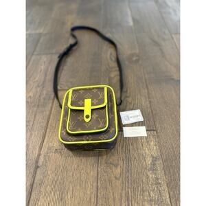 Louis Vuitton Monogram Macassar Christopher M80793 Shoulder Bag